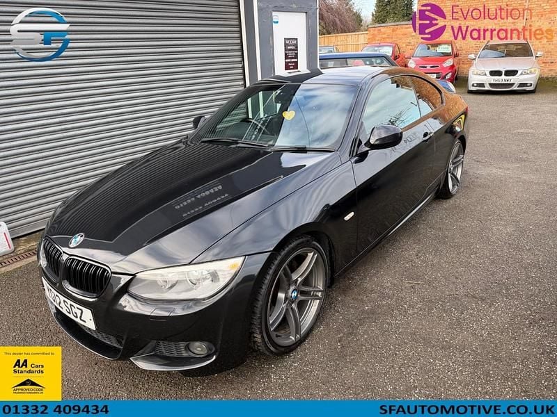 Used BMW 320 M Sport 2012 Black Coupe