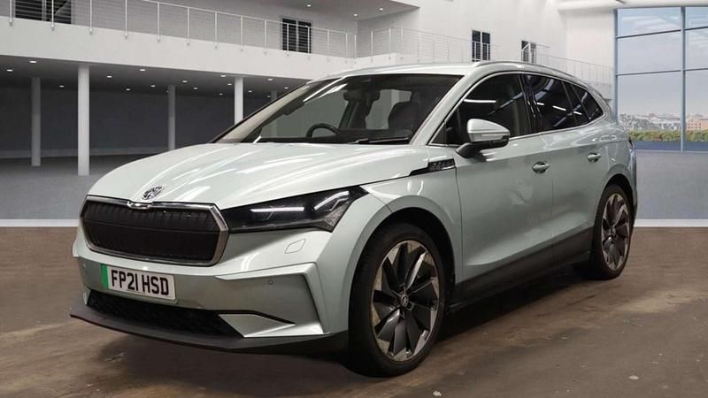 Used Skoda Enyaq iV Suite 150 kW (204 HP) 2021 Silver SUV