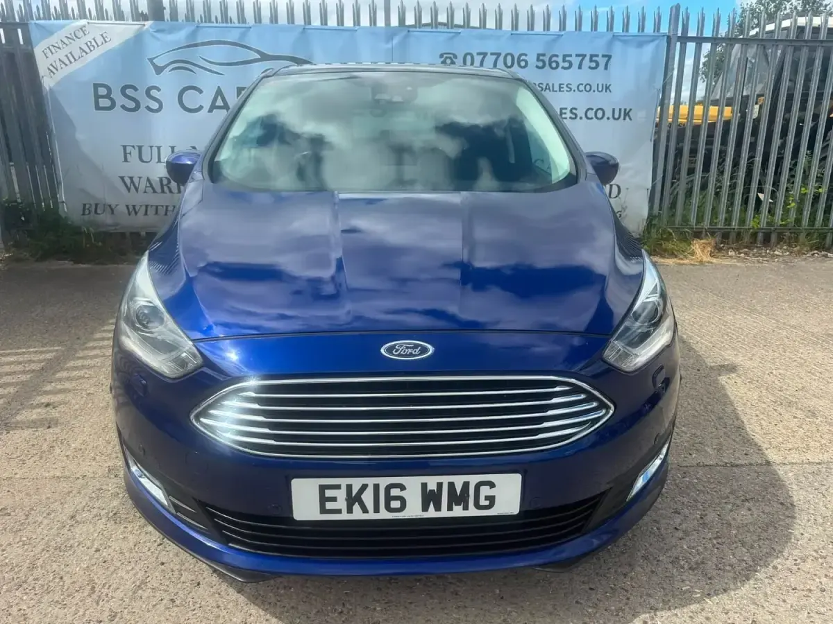 Used Ford C-MAX Titanium X 118 HP (86 kW) 2016 Blue MPV
