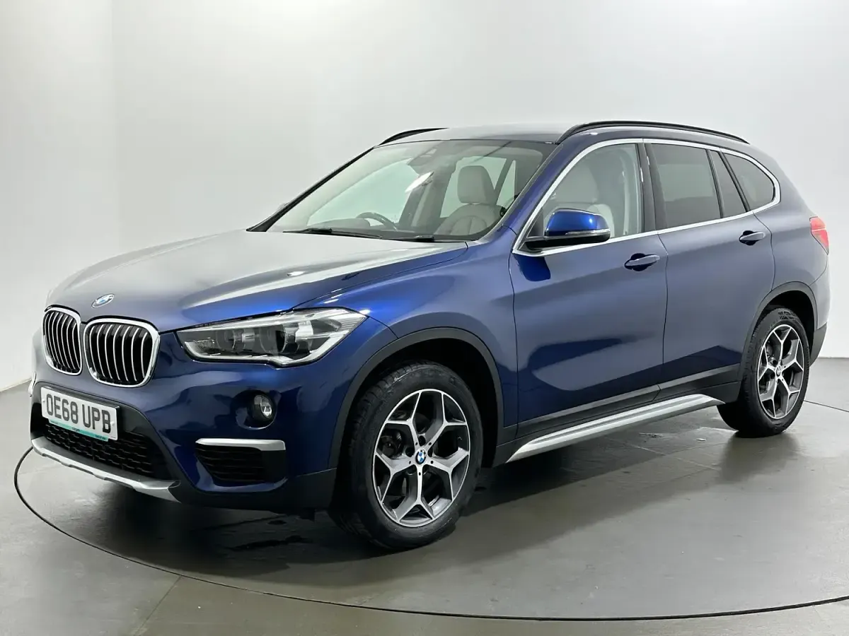 Used BMW X1 xLine 150 HP (110 kW) 2018 Blue SUV