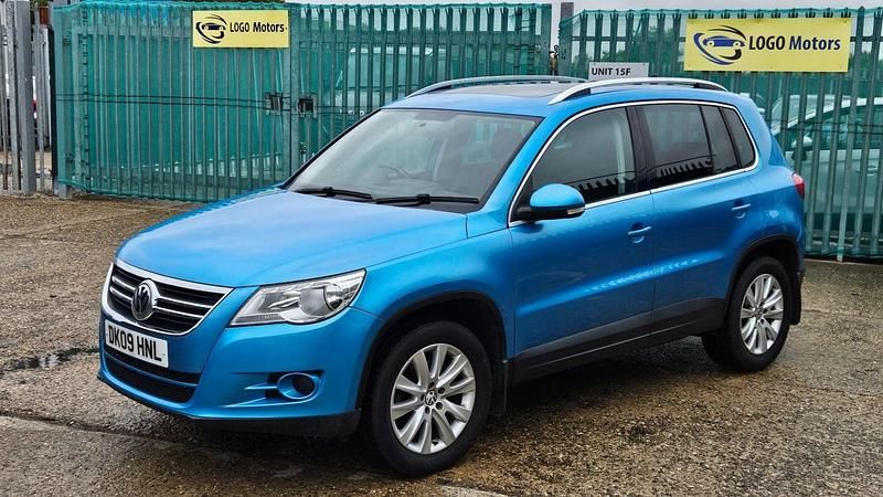 Used VW Tiguan SE 200 HP (147 kW) 2009 Blue SUV
