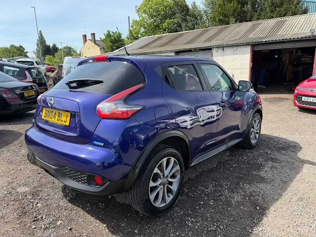 Used Nissan Juke S 110 HP (80 kW) 2014 Blue SUV