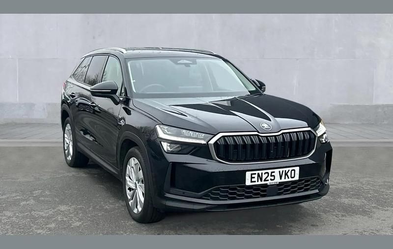 Black magic pearl effect Used 2025 Skoda Kodiaq SE L SUV | £32,750 (Good price) - Image 1/4