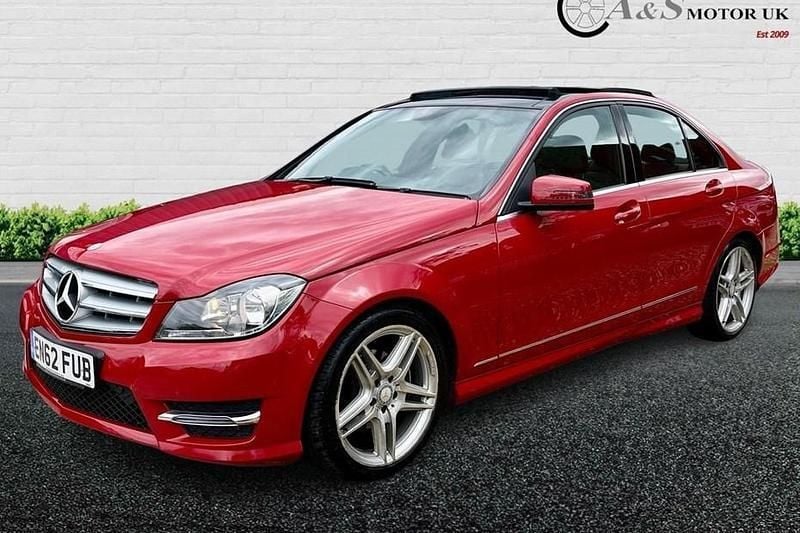 Red Used 2013 Mercedes C250 AMG Sedan | £5,995 (Super price) - Image 1/1