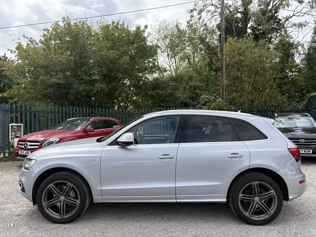 Used Audi Q5 S-line plus 230 HP (169 kW) 2016 Silver SUV