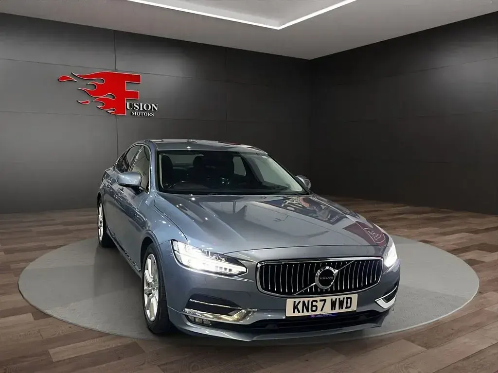 Used Volvo S90 Inscription 2017 Blue Sedan