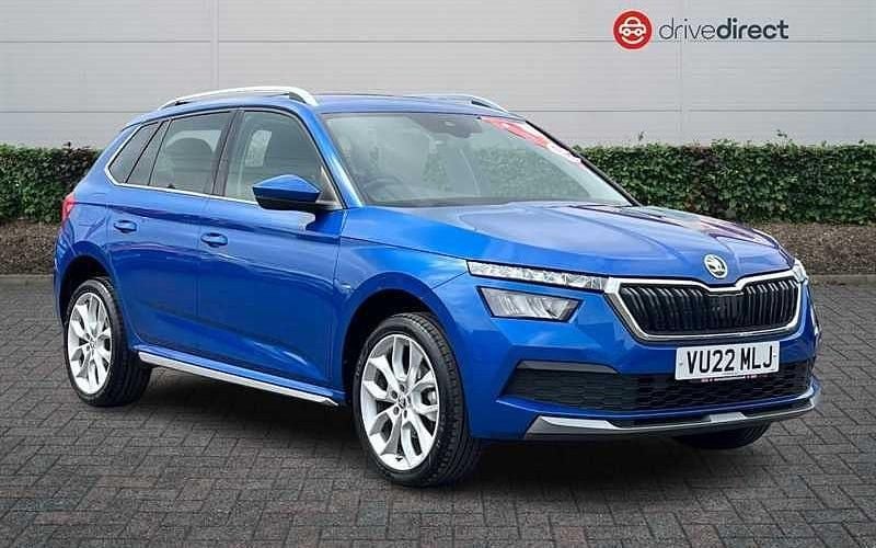 Blue Used 2022 Skoda Kamiq SE L SUV | £17,200 (Fair price) - Image 1/4