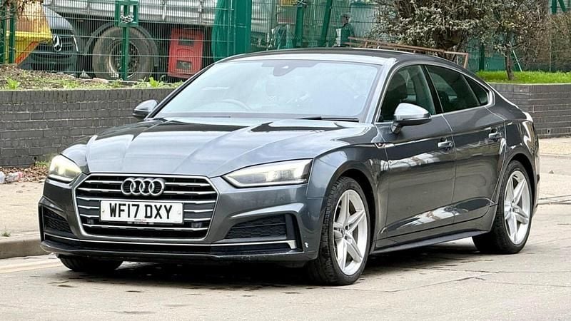 Used Audi A5 Sportback S-Line 190 HP (139 kW) 2017 Grey Hatchback