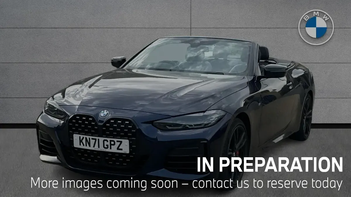 Used BMW M440 M Sport 2021 Blue Sedan
