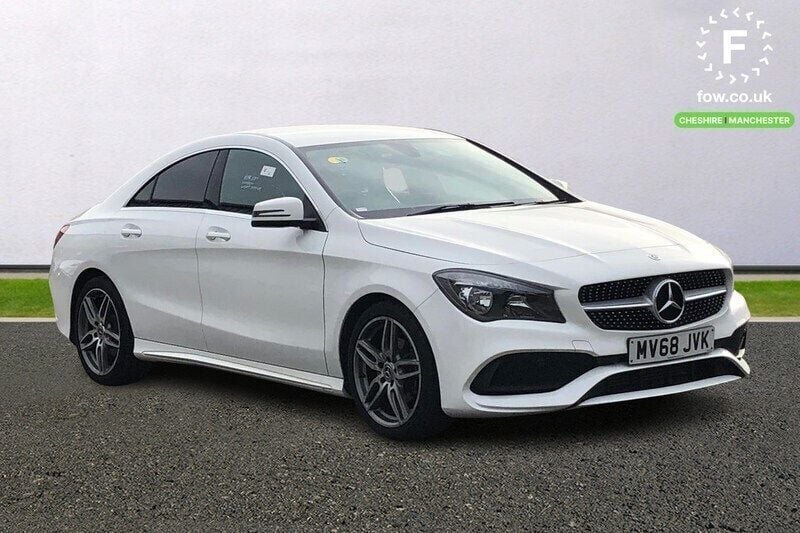White Used 2018 Mercedes CLA180 Style Sedan | £14,699 (Fair price) - Image 1/3