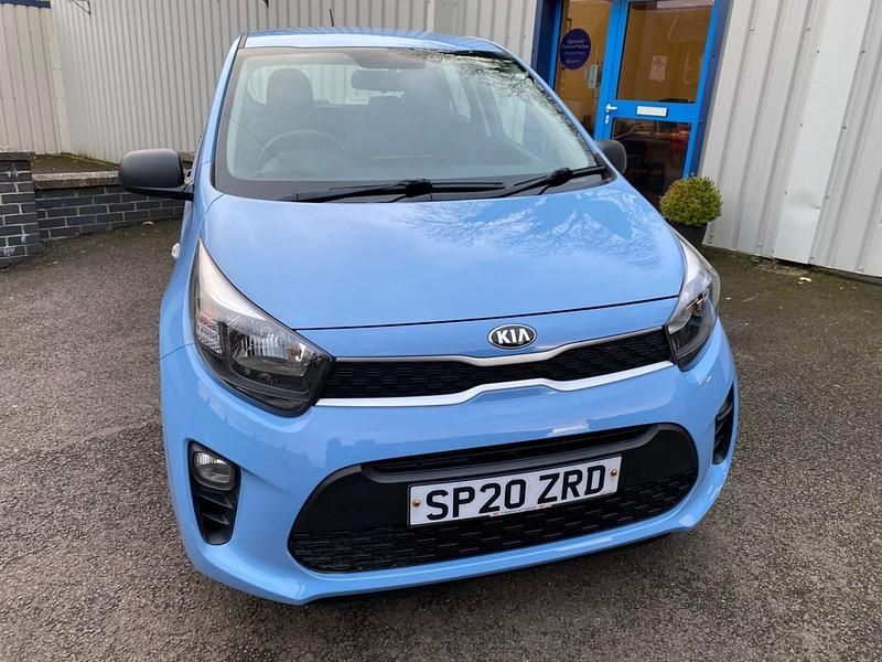 Used Kia Picanto 2020 Blue Hatchback
