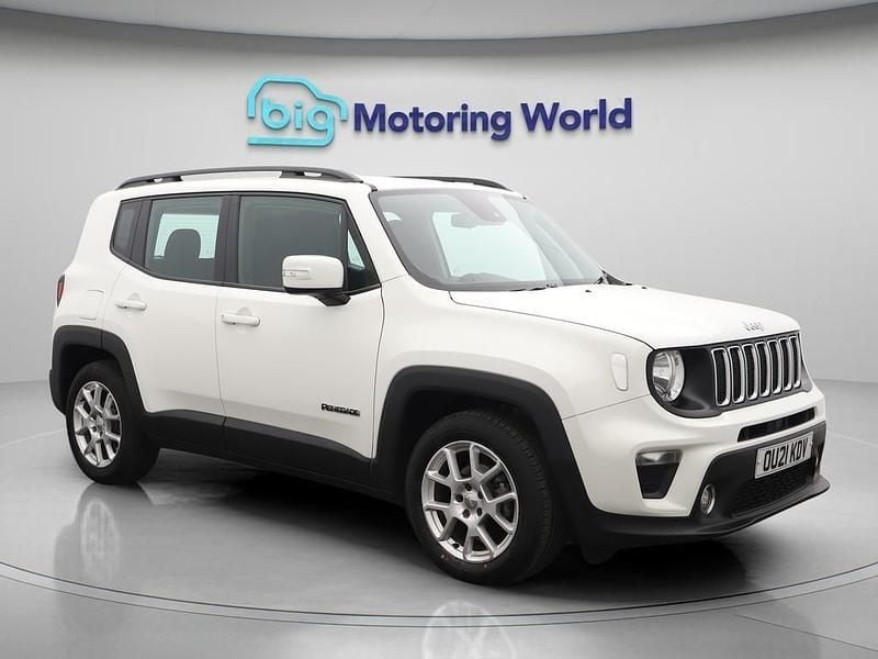 White Used 2021 Jeep Renegade Longitude SUV | £13,200 (Good price) - Image 1/4