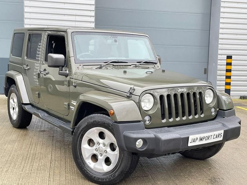 Used Jeep Wrangler Sahara 2015 Green SUV