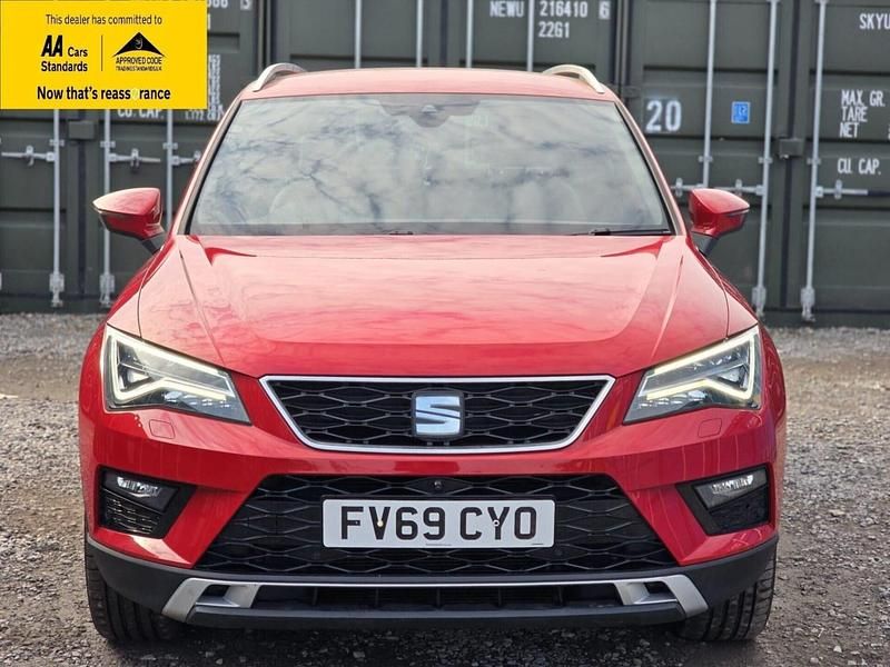 Used Seat Ateca XCELLENCE Lux 115 HP (84 kW) 2019 Red SUV