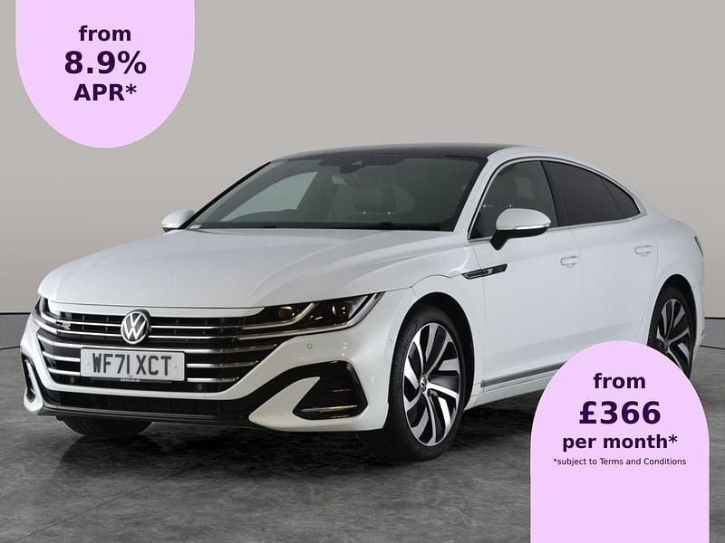 White Used 2021 VW Arteon R-line Hatchback | £22,980 (Fair price) - Image 1/2