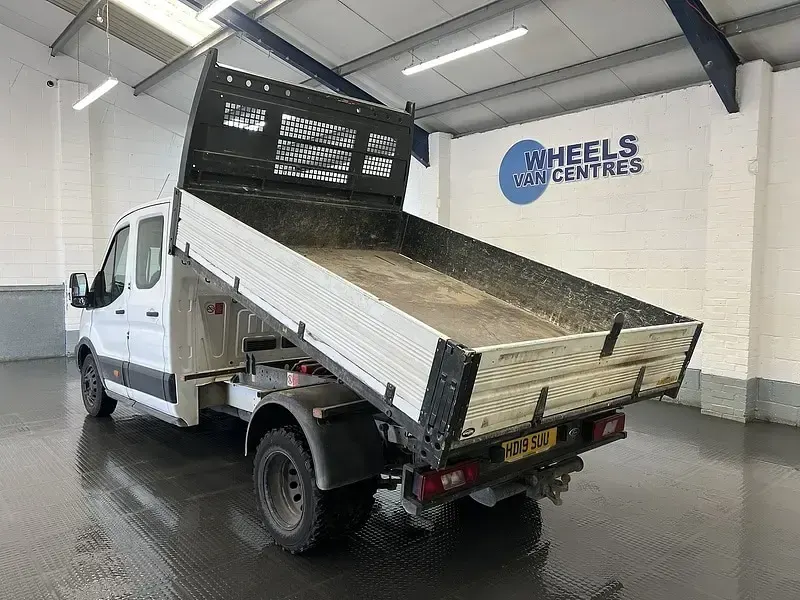 Used Ford Transit 130 HP (95 kW) 2019 White Cabriolet
