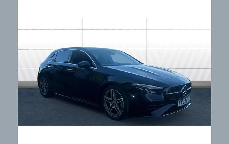 Used Mercedes A200 AMG Line Premium 161 HP (118 kW) 2023 Black Hatchback