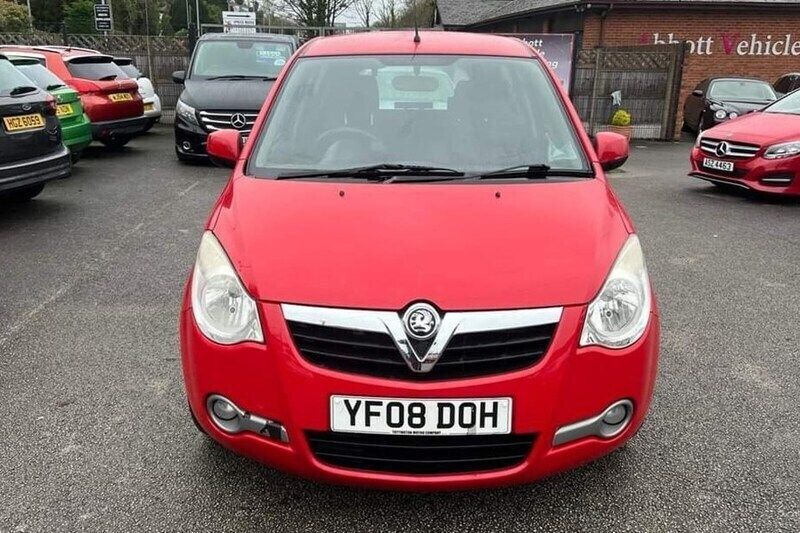 Red Used 2008 Vauxhall Agila Club Hatchback | £1,995 (Fair price) - Image 1/1