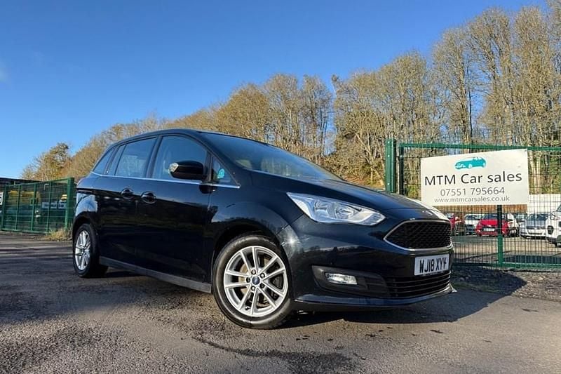 Black Used 2018 Ford Grand C-Max Zetec MPV | £5,995 (Fair price) - Image 1/1