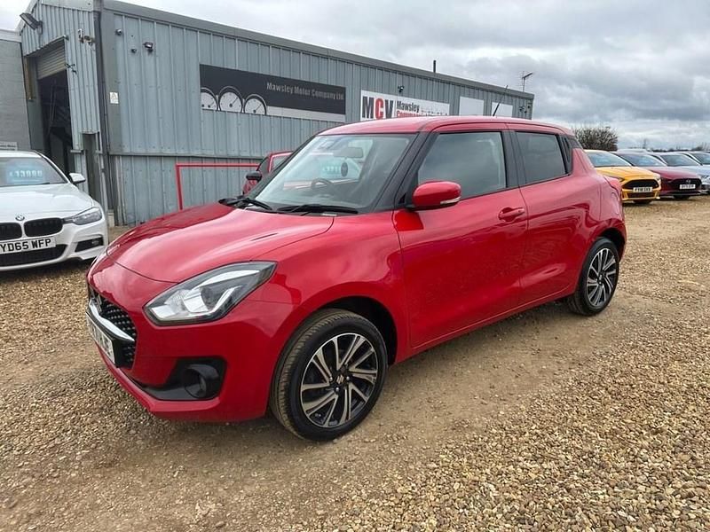 Red Used 2022 Suzuki Swift SZ5 Hatchback | £10,790 (Fair price) - Image 1/4