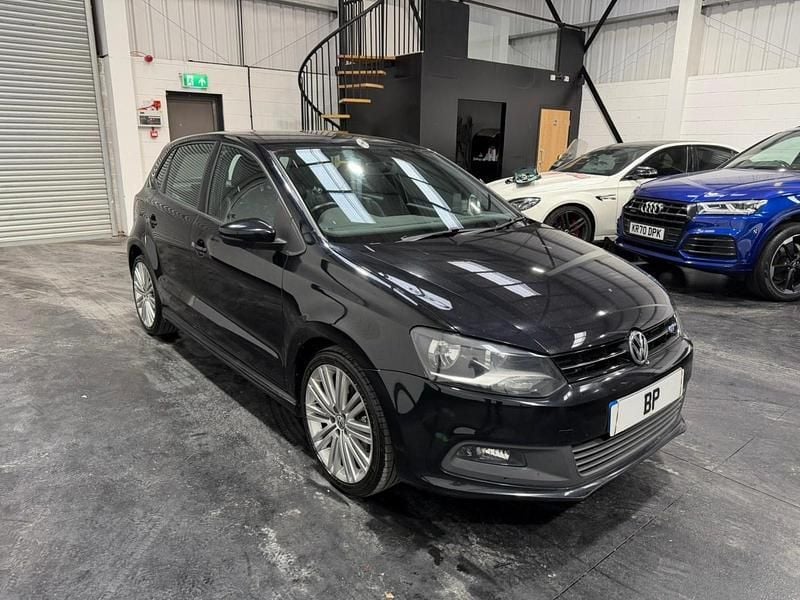 Used VW Polo BlueGT 140 HP (102 kW) 2013 Black Hatchback