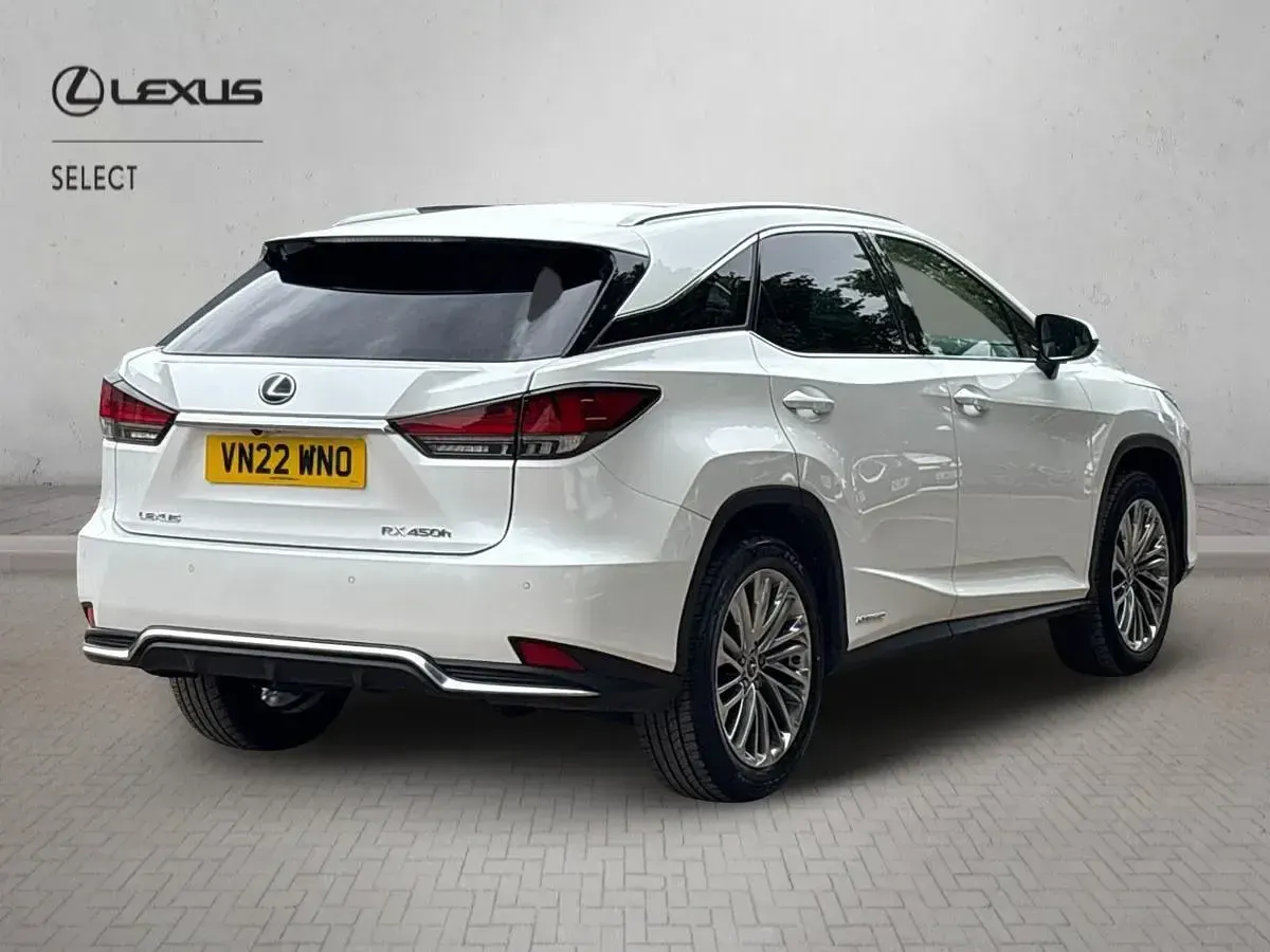 Used Lexus RX450h 2022 White SUV