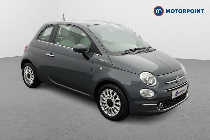 Grey Used 2021 Fiat 500 Dolcevita Hatchback | £9,999 (Fair price) - Image 1/4