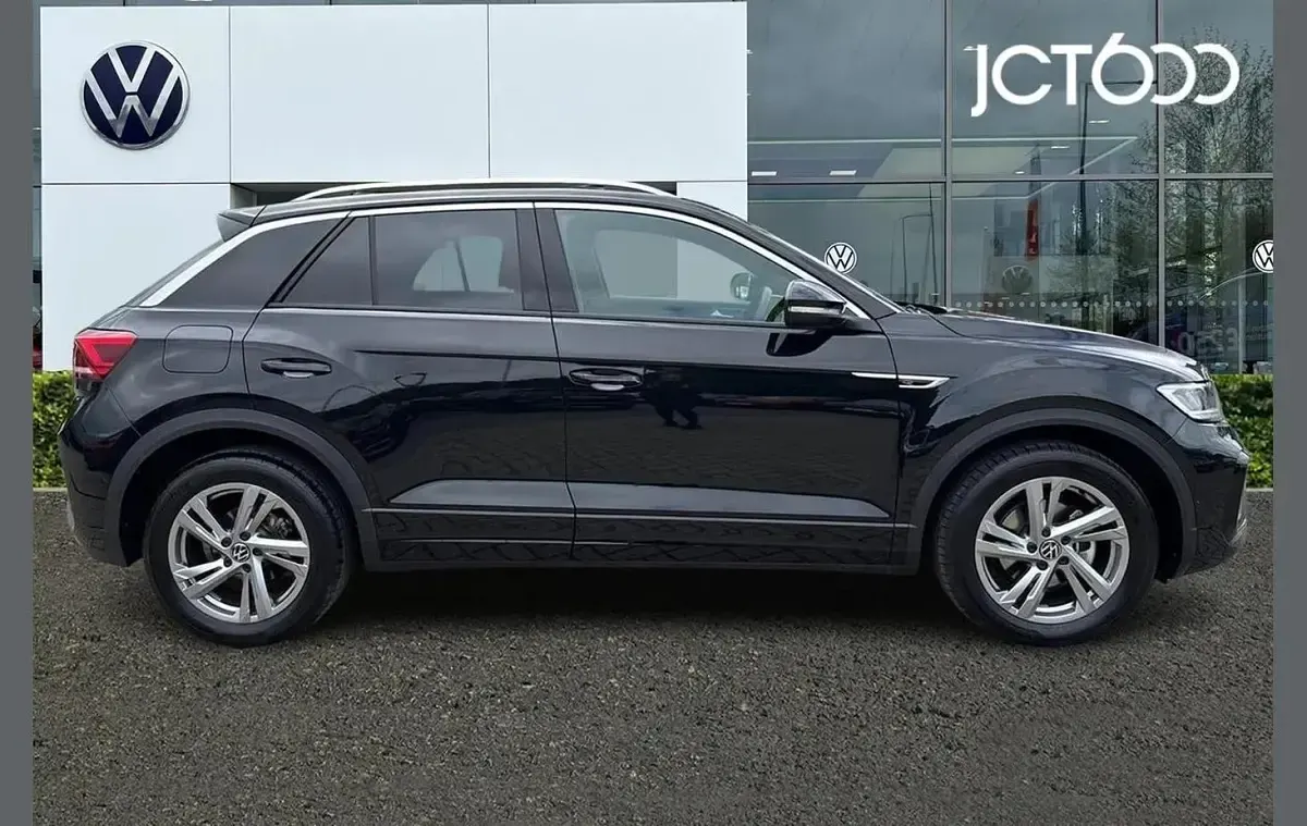 Used VW T-Roc R-line 150 HP (110 kW) 2025 Black SUV