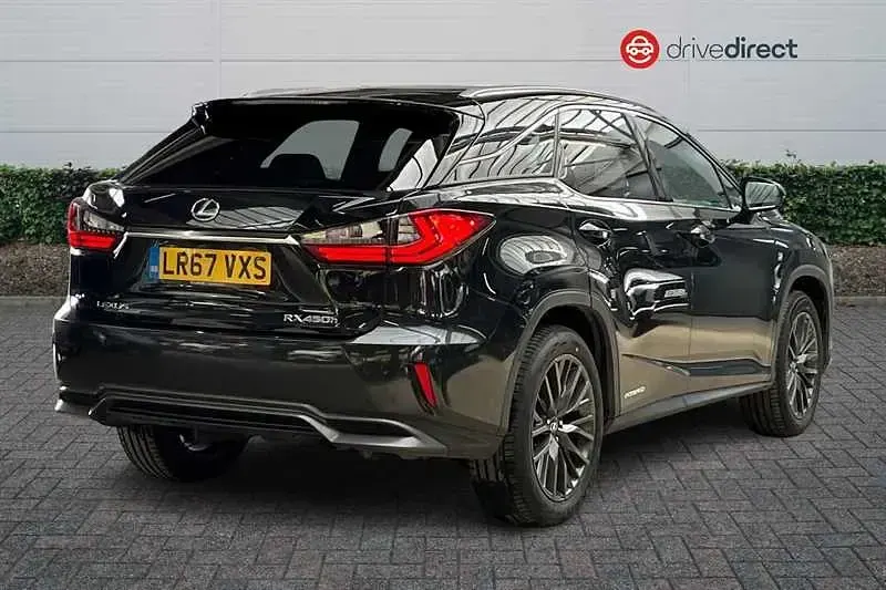 Used Lexus RX450h Sport Line 2017 Black SUV