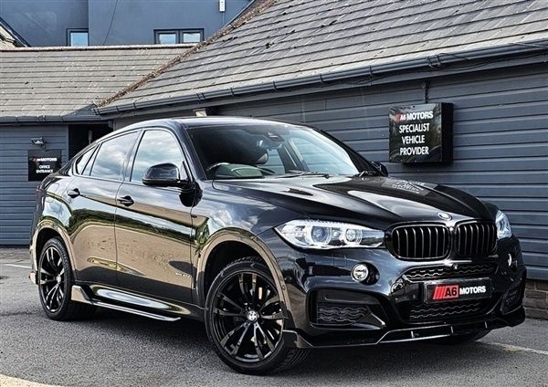 Black Used 2017 BMW X6 M Sport SUV | £24,289 (A bit pricey) - Image 1/1