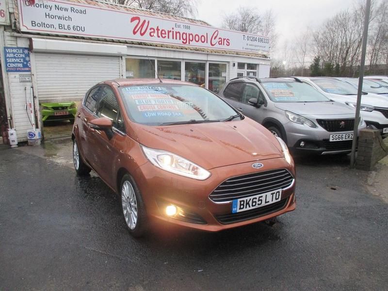 Usado Ford Fiesta Titanium 2015 Castanho Citadino