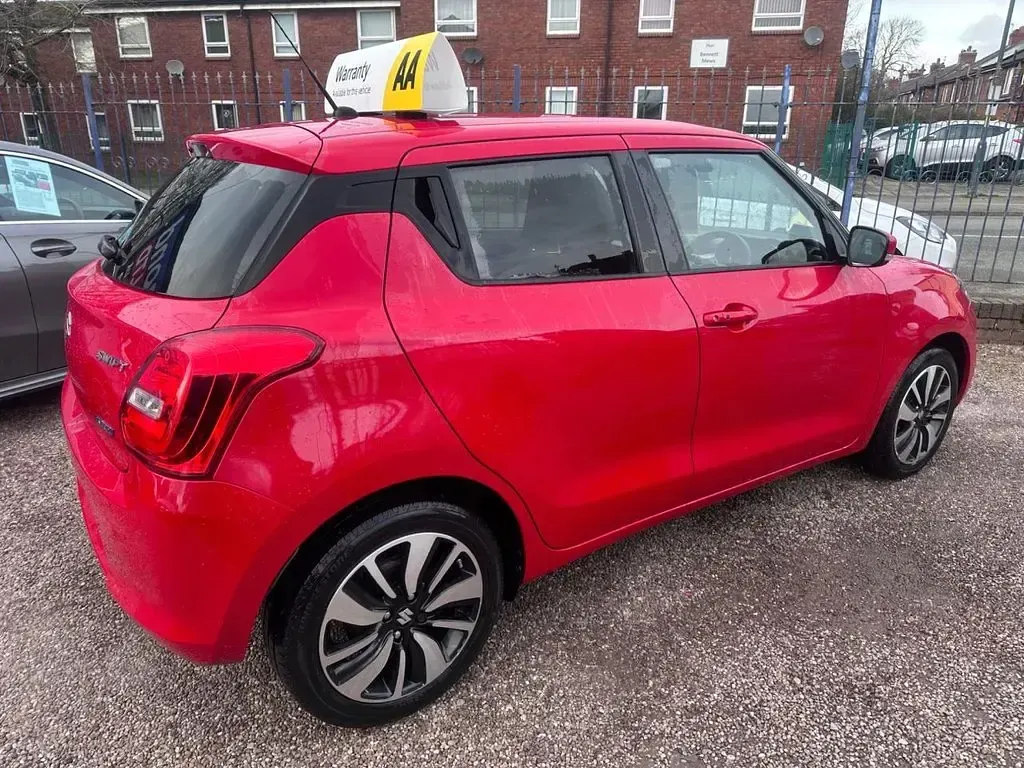 Used Suzuki Swift SZ5 111 HP (81 kW) 2019 Red Hatchback