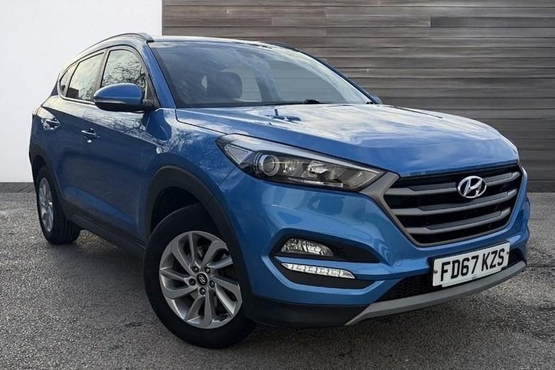Blue Used 2017 Hyundai Tucson SE SUV | £9,999 (Fair price) - Image 1/1
