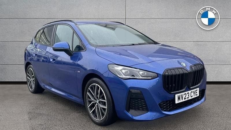 Used BMW 223 Active Tourer M Sport 215 HP (158 kW) 2023 Blue MPV