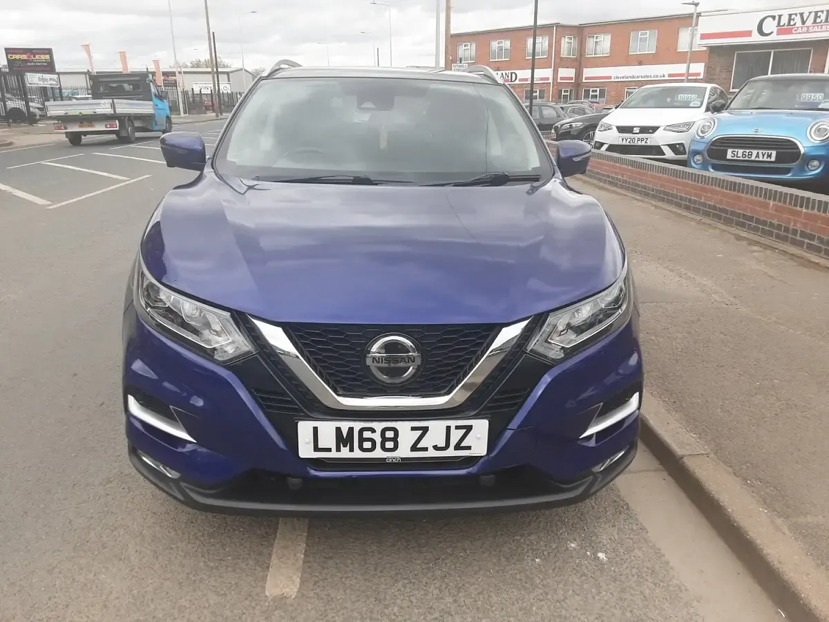 Used Nissan Qashqai N-Connecta 2018 Blue SUV