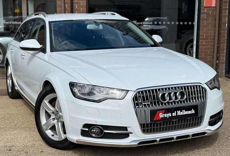 White Used 2014 Audi A6 Allroad Advanced Estate | £11,795 (Fair price) - Image 1/4