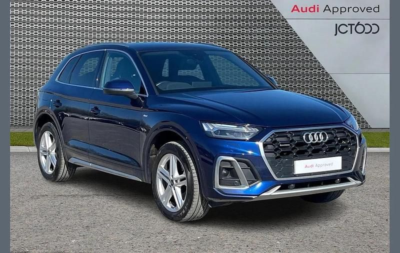 Used Audi Q5 S-Line 200 HP (147 kW) 2023 Blue SUV