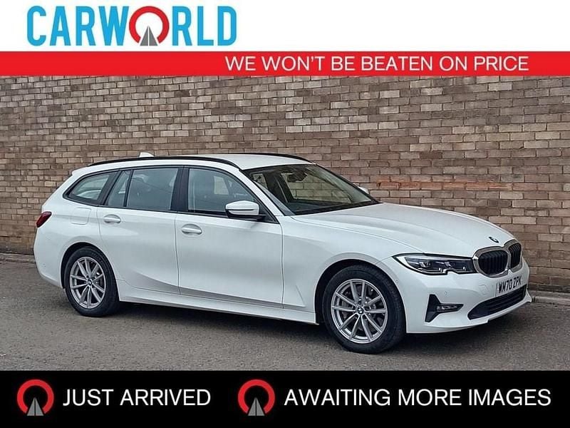 White Used 2021 BMW 330e Performance Estate | £17,700 (Super price) - Image 1/3