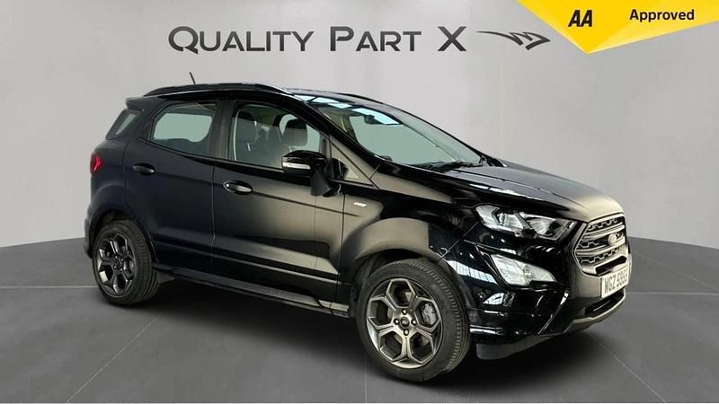 Black Used 2022 Ford Ecosport ST-Line SUV | £11,800 (Good price) - Image 1/4
