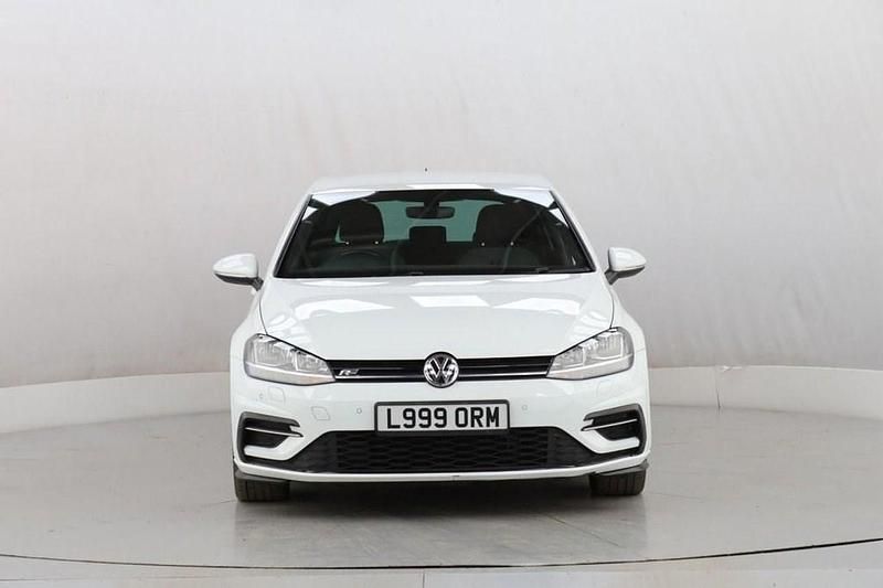 Used VW Golf VII R-line 150 HP (110 kW) 2020 White Hatchback