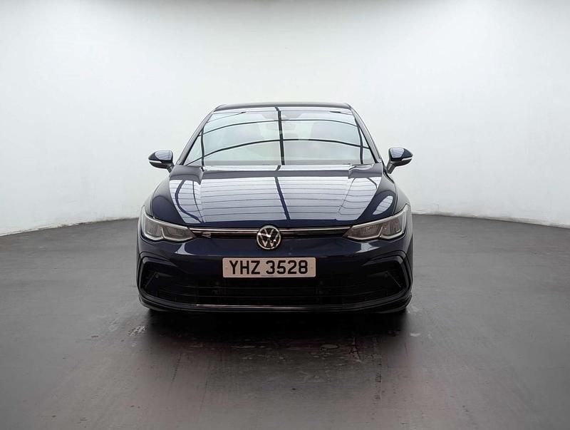 Used VW Golf VII R-line 150 HP (110 kW) 2021 Blue Hatchback
