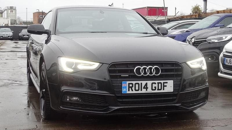 Black Used 2014 Audi A5 Black Edition Coupe | £5,795 (Good price) - Image 1/4