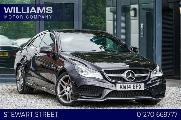 Black Used 2014 Mercedes E220 AMG Coupe | £8,271 (Fair price) - Image 1/1