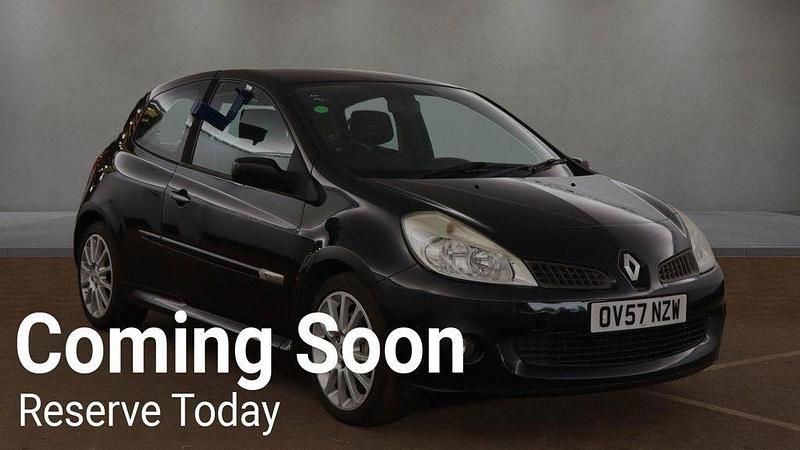 Black Used 2008 Renault Clio II Hatchback | £4,995 (Fair price) - Image 1/4
