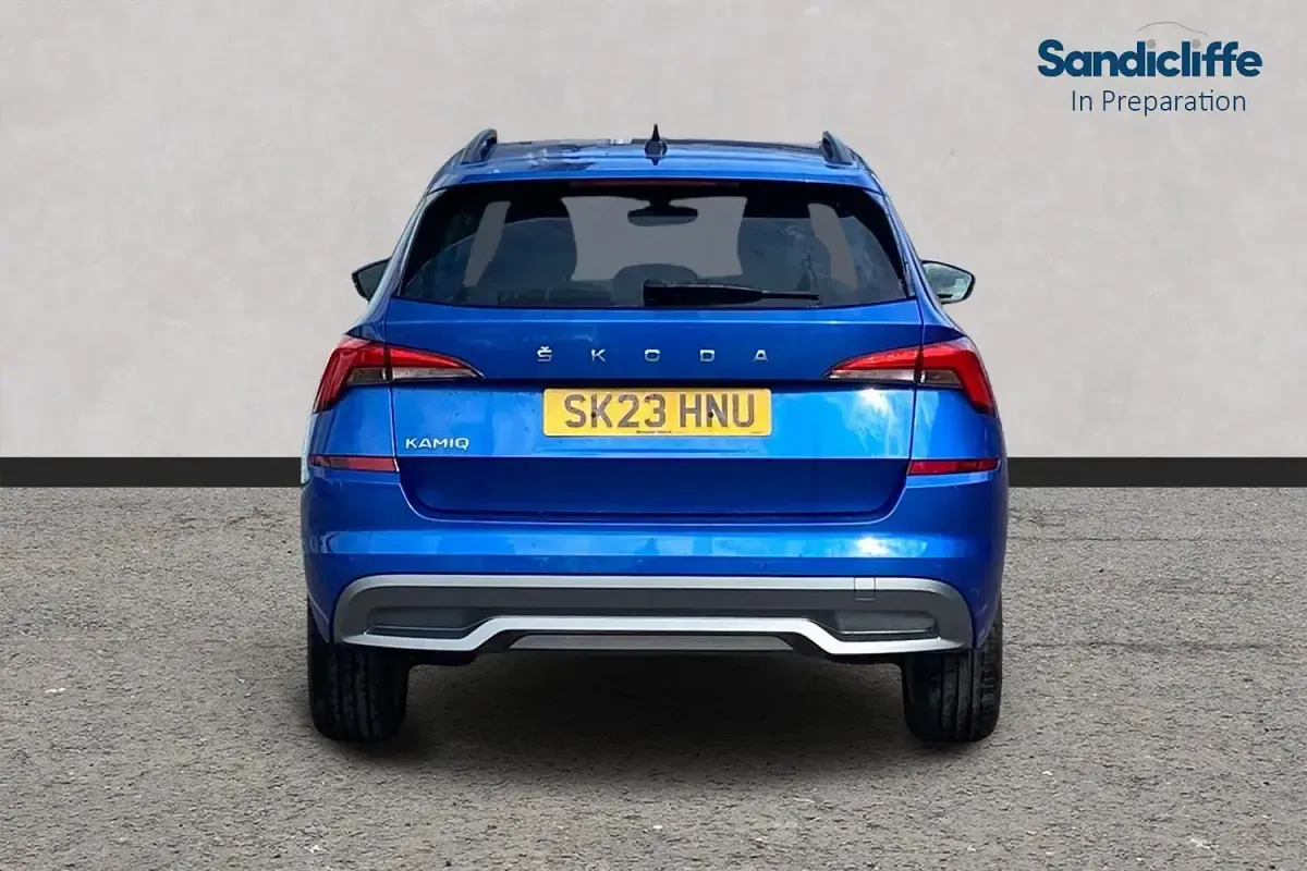 Used Skoda 110 R SE Drive 110 HP (80 kW) 2023 Blue Hatchback