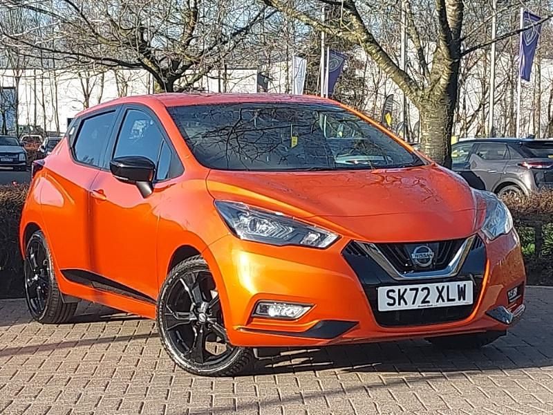 Used Nissan Micra 92 HP (67 kW) 2022 Orange Hatchback