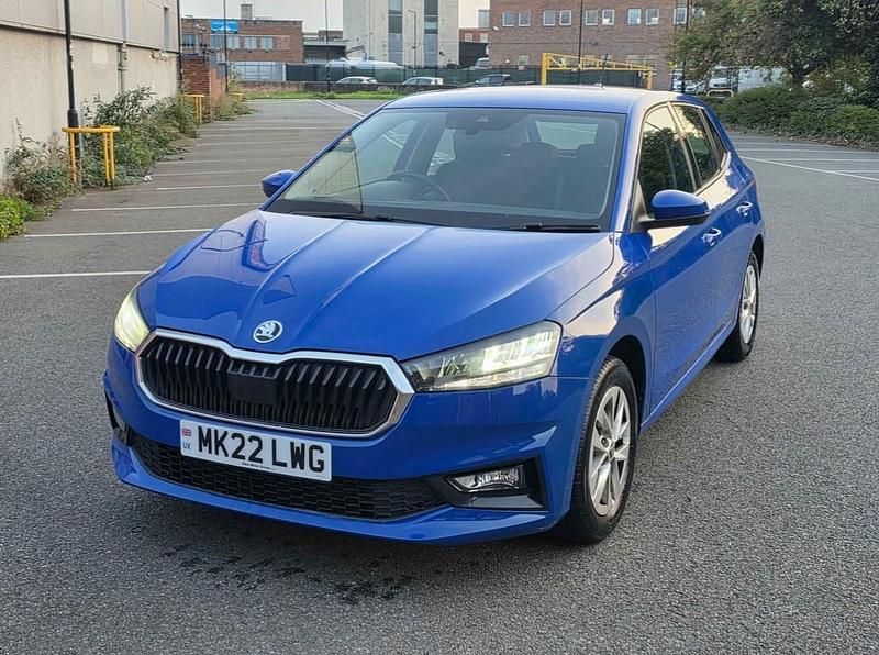 Used Skoda Fabia Comfort 2022 Blue Hatchback