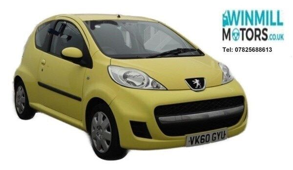 Yellow Used 2010 Peugeot 107 Hatchback | £2,195 (A bit pricey) - Image 1/1