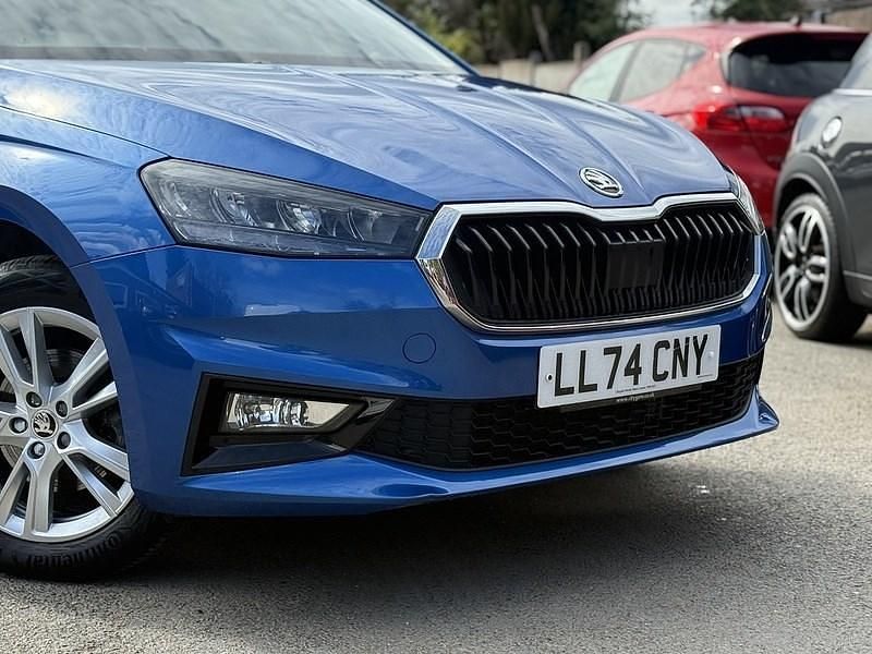 Used Skoda Fabia SE L 2024 Blue Hatchback