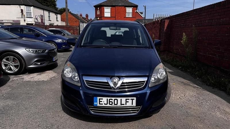 Blue Used 2011 Vauxhall Zafira MPV | £1,795 (Super price) - Image 1/4